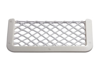 Contenitori tasche reti sacche  Rete portaoggetti bianca 180x365 mm