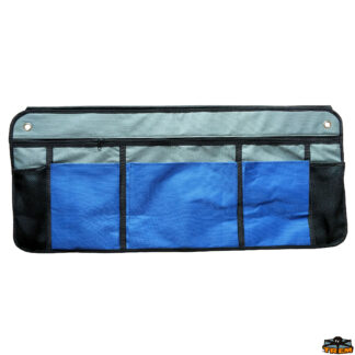 Contenitori tasche reti sacche  Portaoggetti orizzontale triplo aggancio lunghezza 870 mm altezza 380 mm 6 tasche