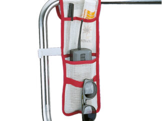 Contenitori tasche reti sacche  Tasca portaoggetti per battagliola 300x80 mm