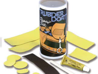 Pulizia manutenzione riparazioni a bordo  Kit di riparazione gommoni in neoprene colore bianco