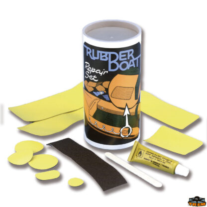 Pulizia manutenzione riparazioni a bordo  Kit di riparazione gommoni in neoprene colore bianco