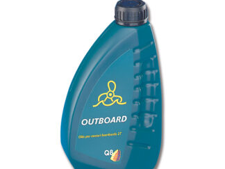 Pulizia manutenzione riparazioni a bordo  Olio Q8 Outboard per motori 2 tempi 1 Lt