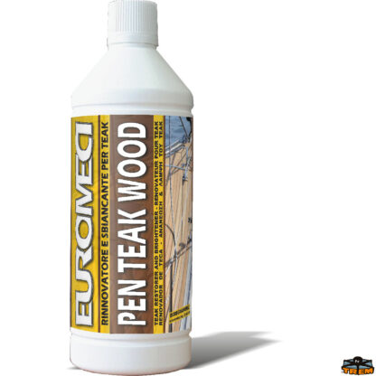 Pulizia manutenzione riparazioni a bordo  Rinnovatore e sbiancatore teak 5 Lt