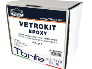 Pulizia manutenzione riparazioni a bordo T-Brite Vetrokit Epoxy