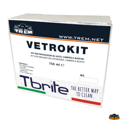 Pulizia manutenzione riparazioni a bordo T-Brite Vetrokit