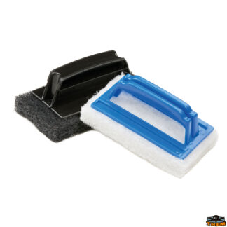 Pulizia manutenzione riparazioni a bordo T-Brite Spazzola abrasiva per la pulizia della carena colore nero