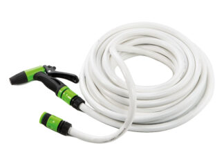 Pulizia manutenzione riparazioni a bordo T-Brite Kit tubo lavaggio barca bobina 25 mt