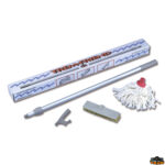 Pulizia manutenzione riparazioni a bordo T-Brite Kit 4 pezzi composto da mezzo marinaio spazzolone e frattazzo in cotone 120-215 cm