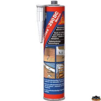 Pulizia manutenzione riparazioni a bordo  Sikaflex 290Pro colore nero