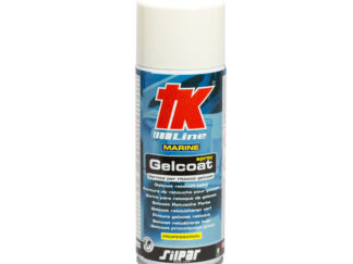 Pulizia manutenzione riparazioni a bordo  Gelcoat spray TK 400 ml colore bianco