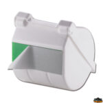Accessori acqua  Porta carta igienica con coperchio impermeabile colore bianco dimensioni 130x150 mm