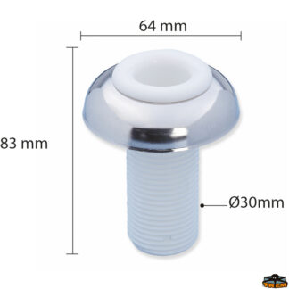 Accessori acqua Aqua Supporto porta doccetta modello ottone/abs