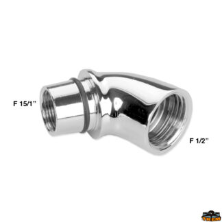 Accessori acqua Aqua Supporto curvo doppio femmina