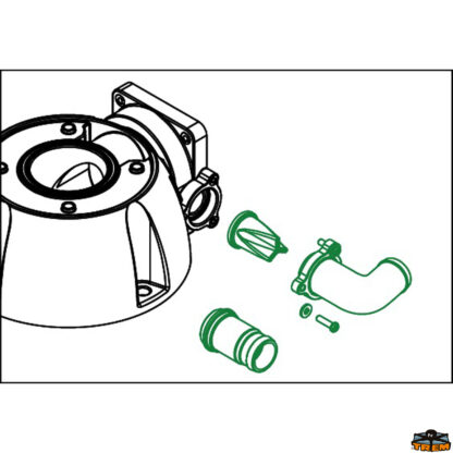 Accessori acqua  Kit raccordi per basi wc elettrici mod. TMC 429802