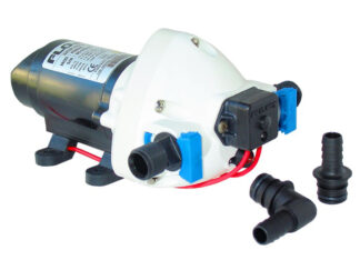 Accessori acqua  Autoclave Triplex 3 valvole 12V portata 11 Lt/min