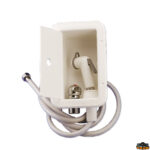 Accessori acqua Aqua Box doccia con doccia a pulsante e miscelatore dimensioni esterne 230x150 mm