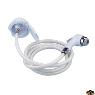 Accessori acqua Aqua Box completo di innesto rapido e tubo doccia 2,5 mt