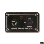 Accessori acqua  Pannello di comando a 12V per pompe sentina 12V dimensioni 88x50 mm