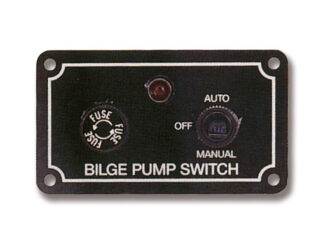 Accessori acqua  Pannello di comando a 12V per pompe sentina 12V dimensioni 88x50 mm