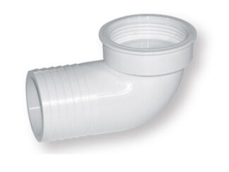 Accessori acqua  Gomito 90° per boccola diametro interno 42 mm