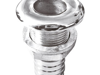Accessori acqua  Scarico a mare aisi 316 con portagomma 2