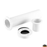 Accessori acqua  Scarico a mare gigante a norma CE colore bianco