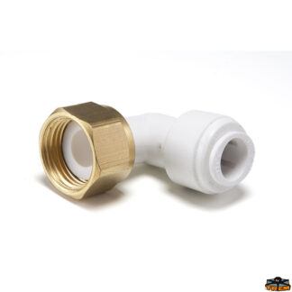 Accessori acqua Raccordo a gomito 12 mm femmina 1/2