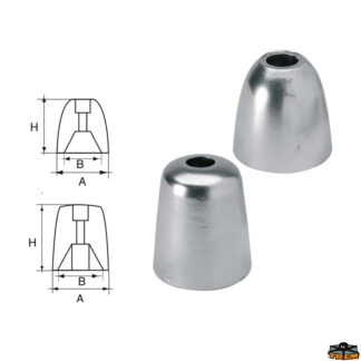 Accessori carburante e vano motore Anodo per assi ed eliche Riva articolo Polipodio RI006