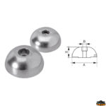 Accessori carburante e vano motore  Anodo per assi ed eliche J-ProP articolo Polipodio OG042G