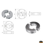 Accessori carburante e vano motore  Anulare per assi articolo Polipodio AV015