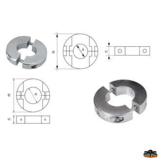 Accessori carburante e vano motore Anulare per assi articolo Polipodio AV002