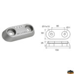 Accessori carburante e vano motore  Anodo timoni e flaps articolo Polipodio NC021