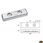 Accessori carburante e vano motore  Anodo carene articolo Polipodio ZX013