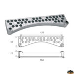 Accessori carburante e vano motore  Anodo per motori Bombardier Johnson-Evinrude-OMC articolo Polipodio OM012