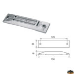 Accessori carburante e vano motore  Anodo per motori Honda articolo Polipodio HN003