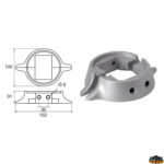 Accessori carburante e vano motore  Anodo per motori Lombardini articolo Polipodio LB004