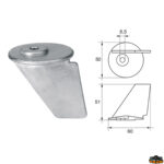 Accessori carburante e vano motore  Anodo per motori Tohatsu-Nissan articolo Polipodio TH003