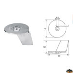 Accessori carburante e vano motore  Anodo per motori Suzuki articolo Polipodio SU001