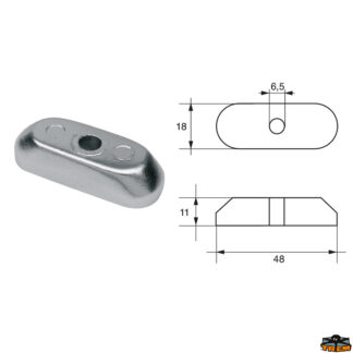 Accessori carburante e vano motore Anodo per motori Suzuki articolo Polipodio SU012A