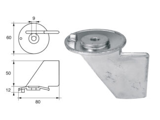 Accessori carburante e vano motore  Anodo per motori Suzuki articolo Polipodio SU006