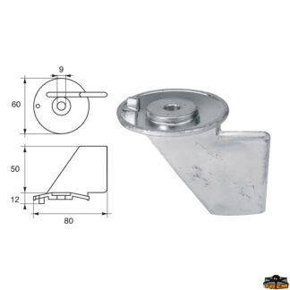 Accessori carburante e vano motore Anodo per motori Suzuki articolo Polipodio SU006