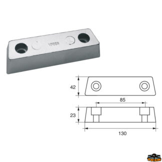 Accessori carburante e vano motore Anodo per motori Volvo-Penta articolo Polipodio VP008