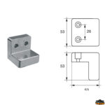 Accessori carburante e vano motore  Anodo per motori Volvo-Penta articolo Polipodio VP010