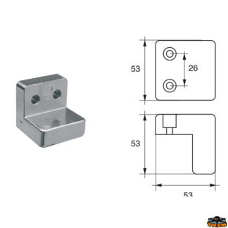 Accessori carburante e vano motore Anodo per motori Volvo-Penta articolo Polipodio VP010