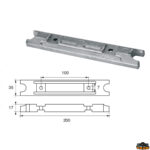 Accessori carburante e vano motore  Anodo per motori Yamaha-Mariner articolo Polipodio YA019