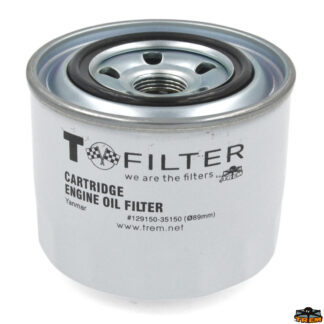 Accessori carburante e vano motore T-Filter Filtro olio Yanmar OEM 129150-35150