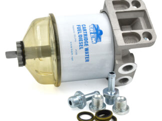 Accessori carburante e vano motore T-Filter Filtro gasolio tipo CAV-296 con spurgo ampolla in plastica