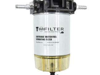 Accessori carburante e vano motore T-Filter Filtro separatore acqua/carburante universale tipo Racor 3213/Mercury tappo in plastica