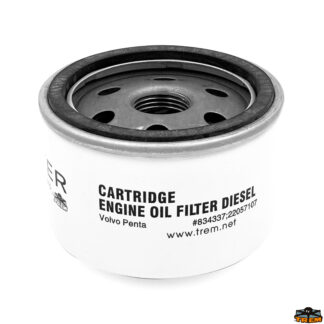 Accessori carburante e vano motore T-Filter Filtro olio motori Volvo Penta diesel OEM 834337
