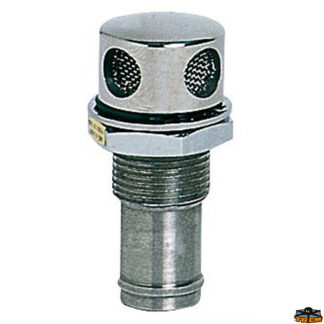Accessori carburante e vano motore  Sfiati carburante in acciaio inox lucidato a specchio per tubo diametro 16 mm